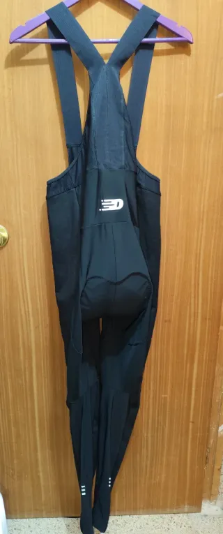 Pantalón ciclista hombre negro