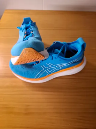 Zapatillas ASICS Azul Naranja