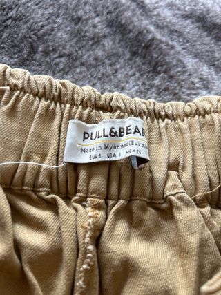 Pantalón corto beige