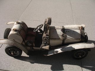 Réplica Calhambeque Branco Decorativo