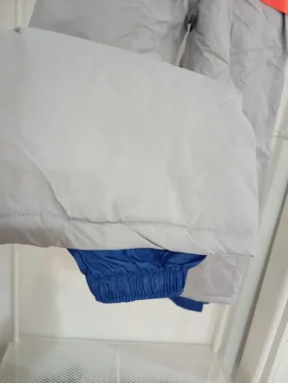 Pantalón da Neve/Sci Grigio con Bretelle