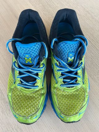 Zapatillas Mizuno Running Azul y Verde