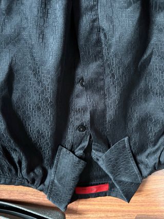 Camisa Carolina Herrera Negra