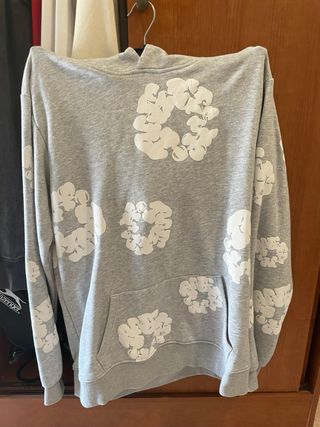 Sudadera Denim Tears gris con estampado