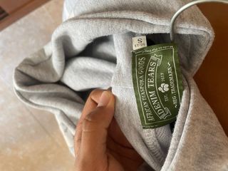 Sudadera Denim Tears gris con estampado