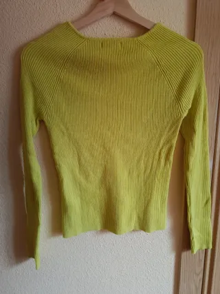 Camiseta manga larga verde lima