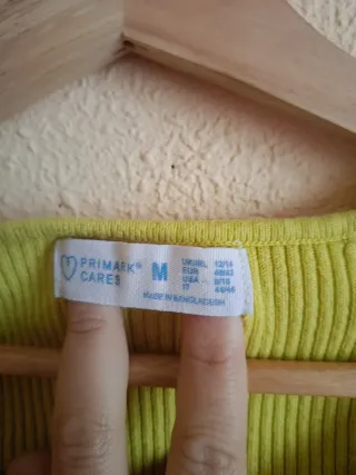 Camiseta manga larga verde lima