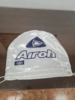 Casco Airoh Motocross Gafas Rojas