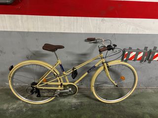 Bicicleta Retro Vintage Color Crema, nueva
