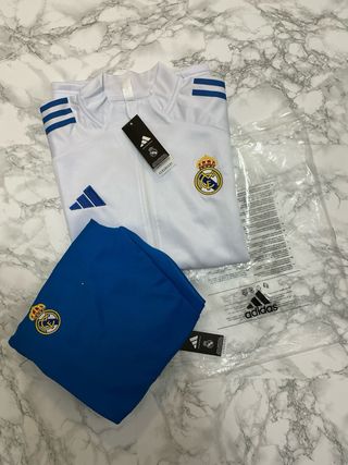 Conjunto Adidas Real Madrid Chaqueta y Pantalón