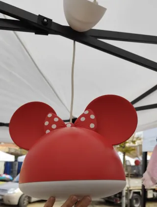 Lámpara infantil Minnie Mouse