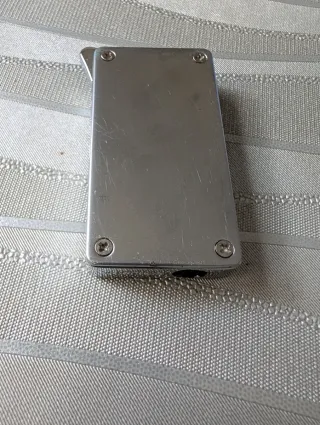 Encendedor Silver Match Plata