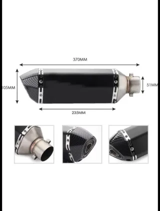 Tubo Escape Motocicleta C650 Sport 2016-2020 MBROS