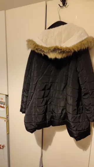 Giubbotto invernale donna nero taglia 46