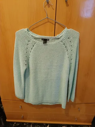 Jersey H&M Teal Talla S