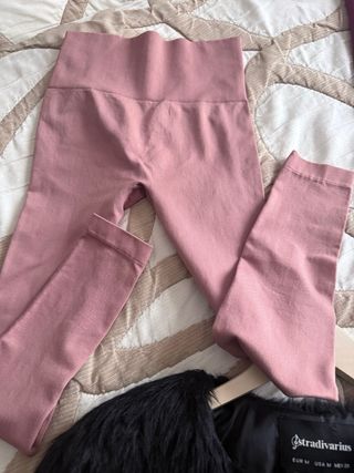 Abrigo pelo Stradivarius Talla M