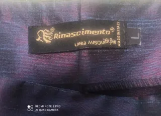 Falda de fiesta con volante.