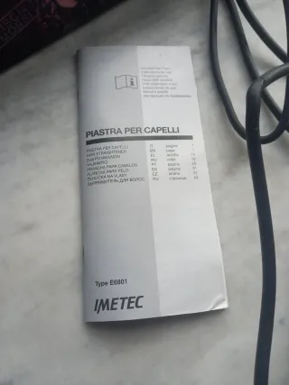 Piastra per capelli Imetec Salon Expert