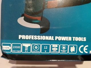 Mini radial 2 baterías litio 2000mha