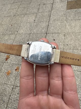 Reloj Carrera Cuero Beige y Rosa