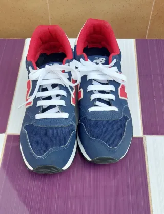 Zapatillas New Balance GM500 Azul/Rojo
