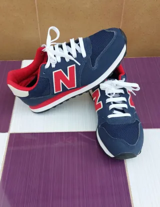 Zapatillas New Balance GM500 Azul/Rojo