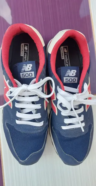 Zapatillas New Balance GM500 Azul/Rojo
