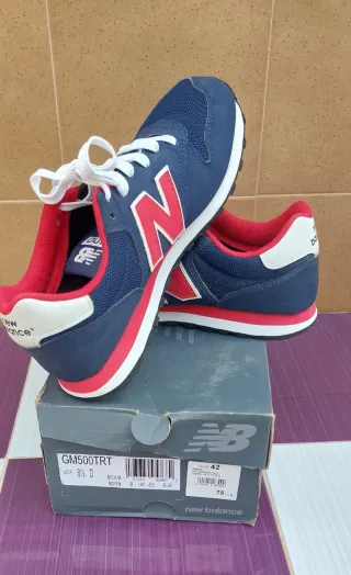 Zapatillas New Balance GM500 Azul/Rojo