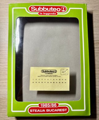 Subbuteo La Leggenda Team Steaua Bucarest 1985/86