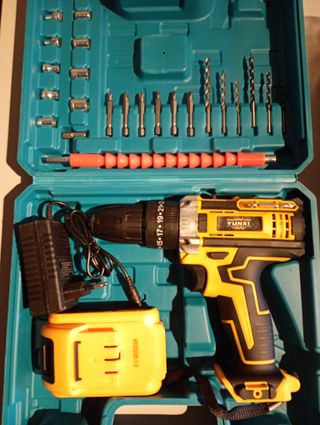 Taladro Percutor/Atornillador Batería