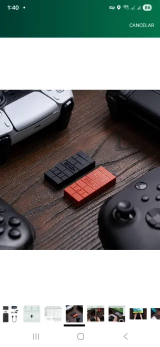 Adaptador Inalámbrico 8BitDo USB para Raspberry Pi
