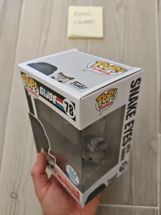 Funko Pop 78 Snake Eyes Timber G.I Joe Exclusive
