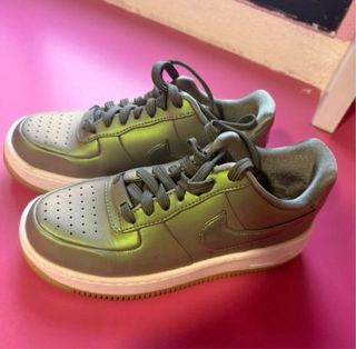Nike Air Force 1 Upstep Premium LX Verdes, 36