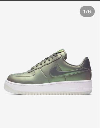 Nike Air Force 1 Upstep Premium LX Verdes, 36