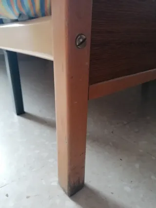 Cama individual de 90 cm