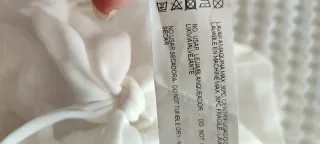 Macacão branco Lefties tam 36