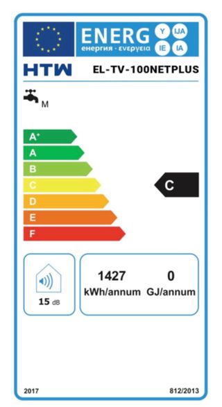 Termo eléctrico 100l  (Garantía), nuevo