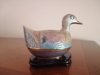 Caja decorativa de pato