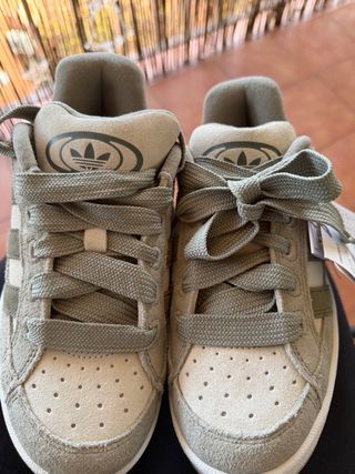 Adidas Campus Beta Beige y Verde