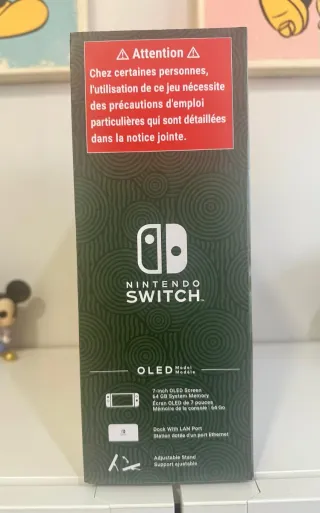 Nintendo Switch OLED Edición Zelda Tears Kingdom