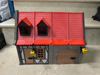 Playmobil Medieval Establo.