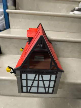 Playmobil Medieval Establo.