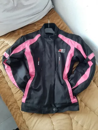 Chaqueta K3 Negra y Rosa