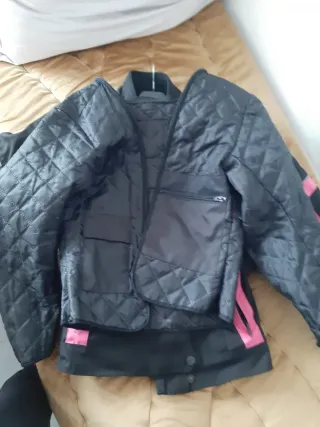 Chaqueta K3 Negra y Rosa