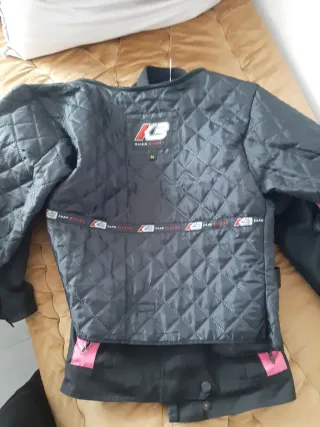 Chaqueta K3 Negra y Rosa