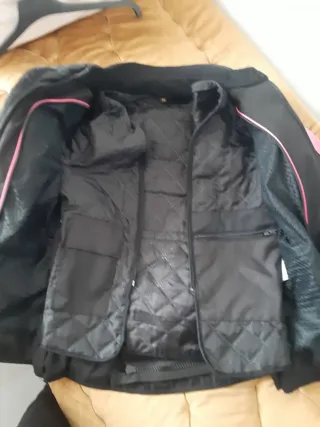Chaqueta K3 Negra y Rosa