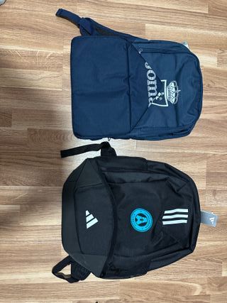 2 Mochilas Deportivas Nuevas Azul y Negra