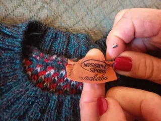 Maglione vintage Missoni lana uomo