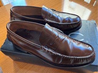 Mocasines Marrones de Piel