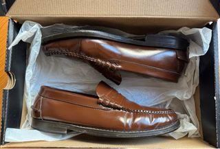 Mocasines Marrones de Piel